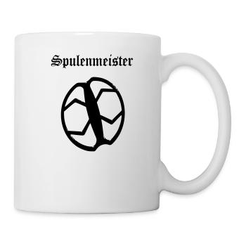 Spulenmeister für Sondengänger auf Schatzsuche - Tasse - Weiß - Rechts