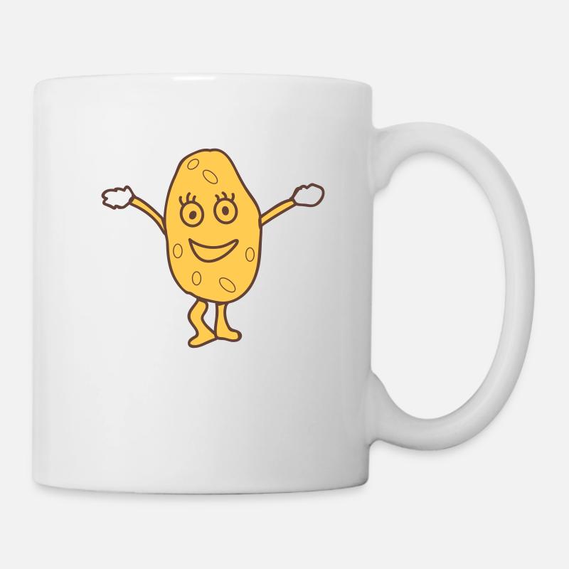Dancing Potatoe - Tasse - Weiß