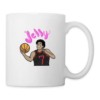 Cartoon Zeichentrick Basketball Sport Basketballer - Tasse - Weiß - Rechts