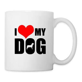 Dog, Dog - Mug - white - Right