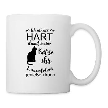 Chat, Chats - Mug blanc - blanc - Droite