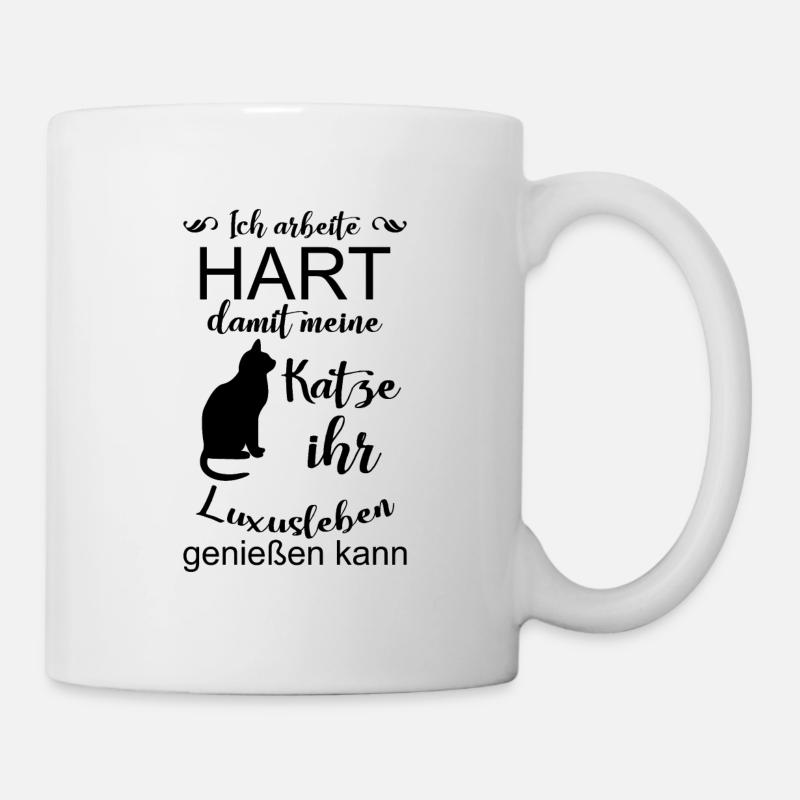 Cat, Cats - Mug - white