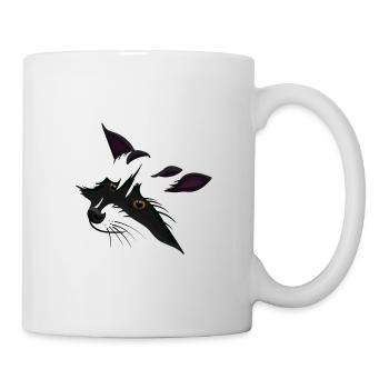 raton laveur - Mug blanc - blanc - Droite
