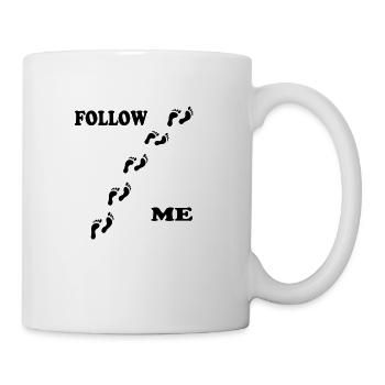 empreinte - Mug blanc - blanc - Droite
