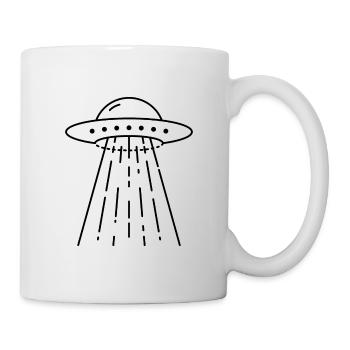 UFO - Mug blanc - blanc - Droite