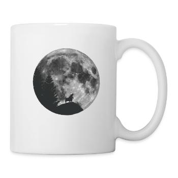 Dachshund Teckel Dachshund moon dog badger gift - Mug - white - Right