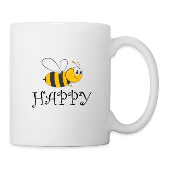 Abeille - Mug blanc - blanc - Droite