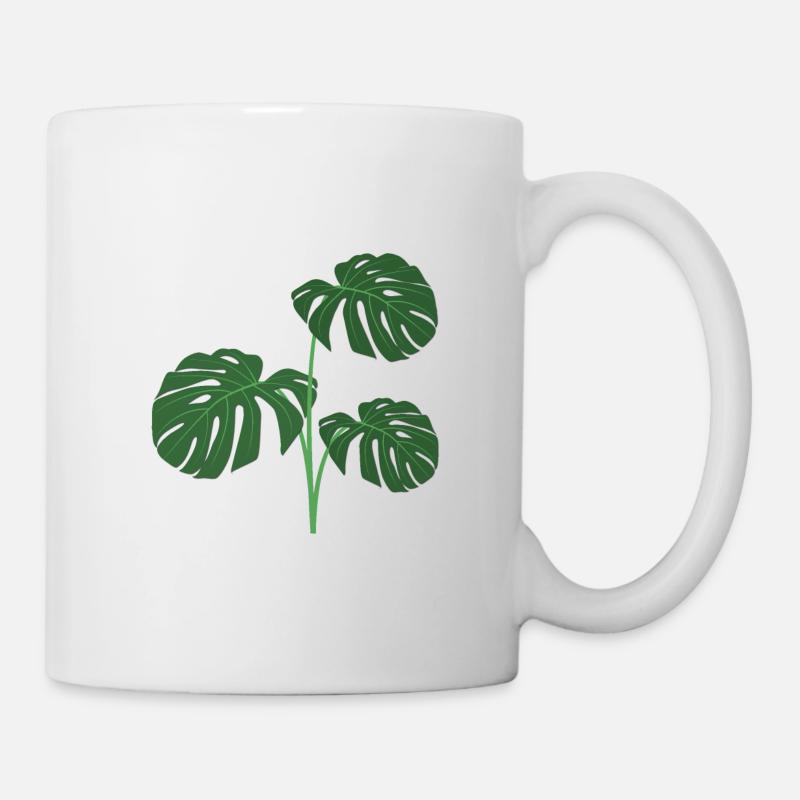 plante - Mug blanc - blanc