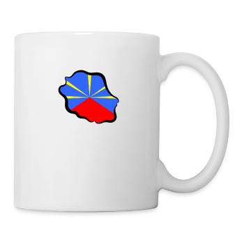 La Réunion Mahaveli - Ile De La Réunion 974 - Mug blanc - blanc - Droite
