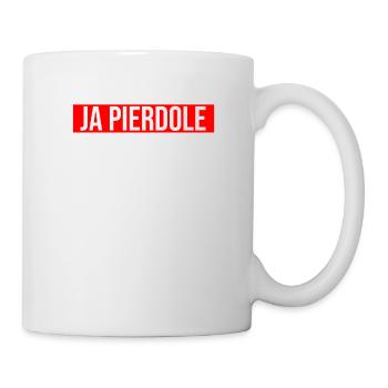 Ja Pierdole Polska Polen Polnisches Schimpfwort - Tasse - Weiß - Rechts
