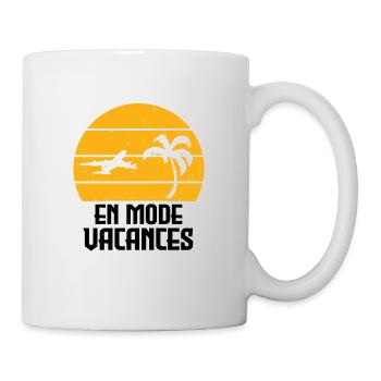 En Mode Vacances - Humour Vacancier - Mug blanc - blanc - Droite