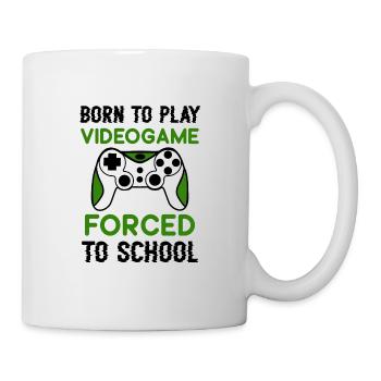 Gamer Shirt For Teen Boys Videogame Love - Mug - white - Right