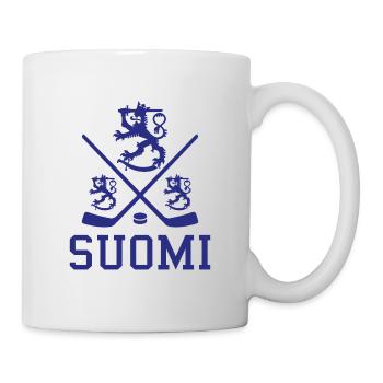 Suomi Hockey - Tasse - Weiß - Rechts