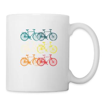 Fahrrad Liebhaber Radfahrer Radsportler Geschenk - Tasse - Weiß - Rechts