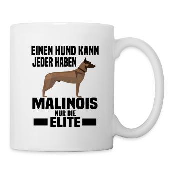 Belgian Malinois Agility Schutzhund - Tasse - Weiß - Rechts