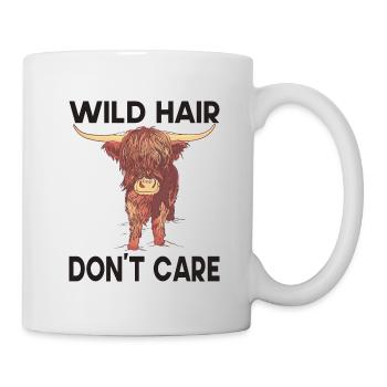 Schottisches Hochlandrind Highland Cow - Tasse - Weiß - Rechts