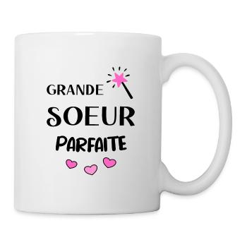 Grande soeur parfaite - cadeau grande soeur - Mug blanc - blanc - Droite