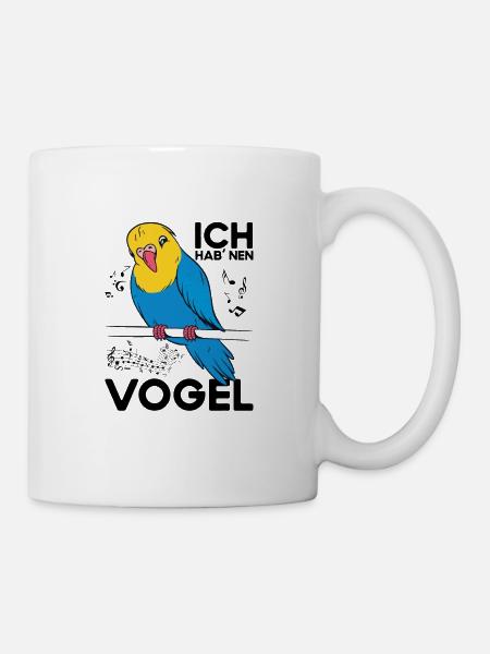 Ich hab nen Vogel - Wellensittich - Tasse - Weiß