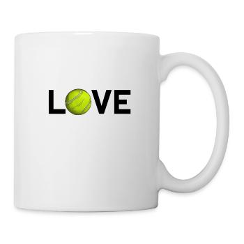 Tennis Lover Tennis Player Club Entraînement - Mug blanc - blanc - Droite