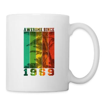 Génial depuis 1969 - Mug blanc - blanc - Droite