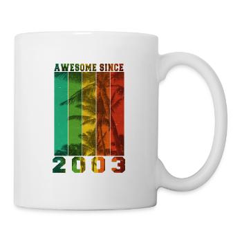 Awesome Since 2003 - Mug - white - Right