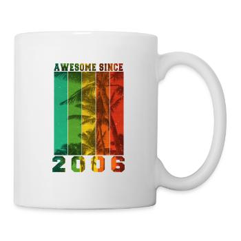 Génial depuis 2006 - Mug blanc - blanc - Droite