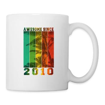 Awesome Since 2010 - Mug - white - Right