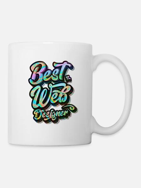 Best Web Designer - Tasse - Weiß