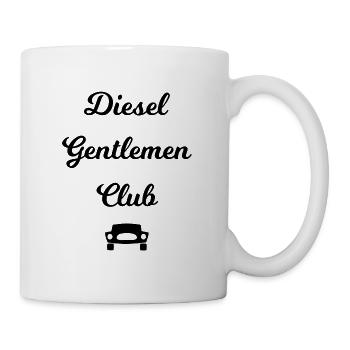 Autofahrer - Tasse - Weiß - Rechts