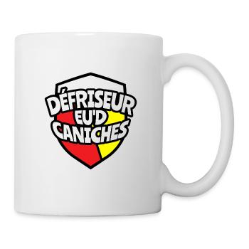 Défriseur de caniches cadeau supporter Lensois - Mug blanc - blanc - Droite