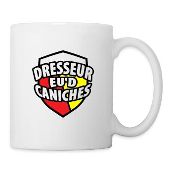 Dresseur de caniches cadeau supporter Lensois - Mug blanc - blanc - Droite