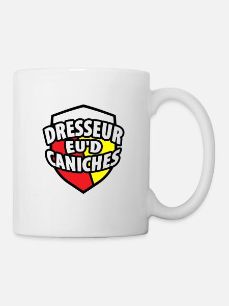 Dresseur de caniches cadeau supporter Lensois - Mug blanc - blanc