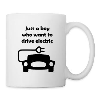 The electric cars - Mug - white - Right