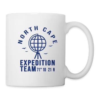 North cape north nordkapp - Mug - white - Right