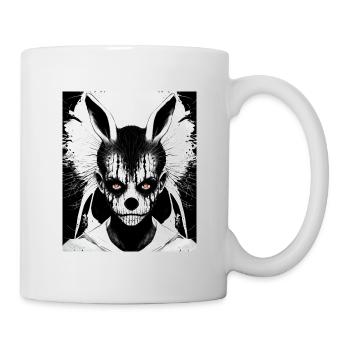 Horror Fan Motif Skulls Horror Movie Death Metal - Mug - white - Right