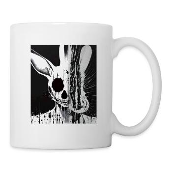 Horror Fan Motif Skulls Horror Movie Death Metal - Mug - white - Right