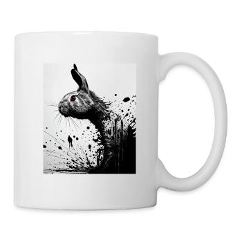 Death Metal Horror Fan Artwork Skulls Skull Art G - Mug blanc - blanc - Droite