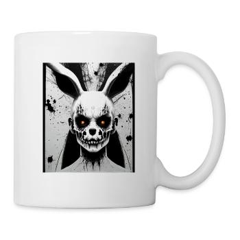 Death Metal Horror Fan Artwork Skulls Skull Art G - Mug - white - Right