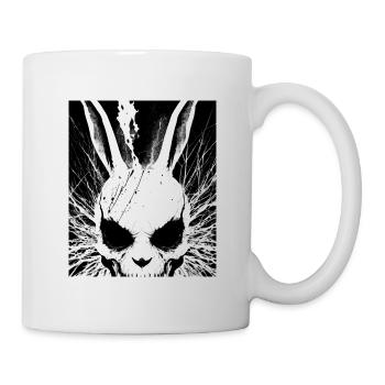 Death Metal Horror Fan Artwork Skulls Skull Art G - Mug - white - Right