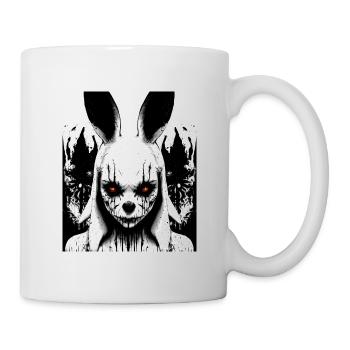 Death Metal Horror Fan Artwork Skulls Skull Art G - Mug blanc - blanc - Droite