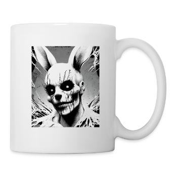 Death Metal Horror Fan Artwork Skulls Skull Art G - Mug blanc - blanc - Droite