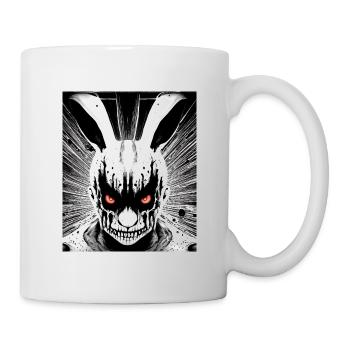 Death Metal Horror Fan Artwork Skulls Skull Art G - Mug blanc - blanc - Droite