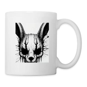 Death Metal Horror Fan Artwork Totulls Skull Art G - Tasse - Weiß - Rechts