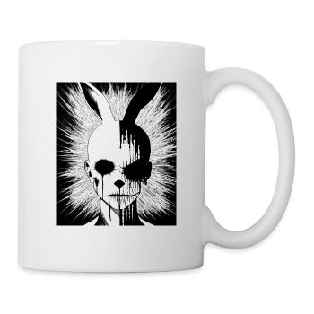 Fantasy Rodent Warrior Artwork pour Kids Fancy Rat - Mug blanc - blanc - Droite