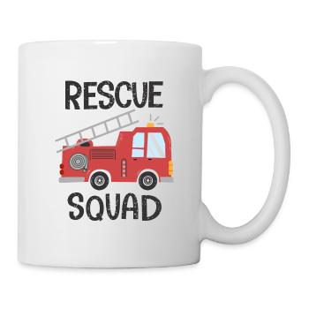Fire Truck Fire Brigade - Mug - white - Right