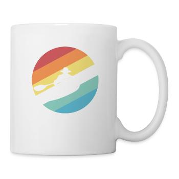 Kayak Wassersport - Tasse - Weiß - Rechts
