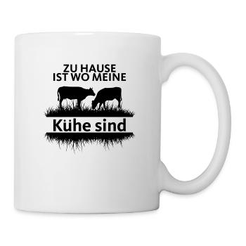 Landwirt Bauer Farmer - Tasse - Weiß - Rechts