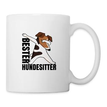 Bester Hundesitter - Tasse - Weiß - Rechts