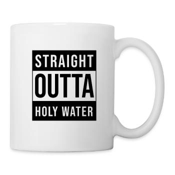 Baby Taufe Lustiges Geschenk - Tasse - Weiß - Rechts