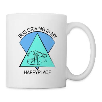 Bus Bus Driver School Bus Bus Bus Bus Driver - Mug - white - Right